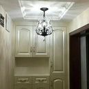 GobekUsa Crystal Chain Pendant Chandelier LED Lights for Indoor Decor