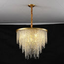 GobekUsa Crystal Chandelier: 2024 Post-Modern Living Room Lighting