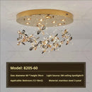 GobekUsa Crystal Chandelier 2024 | Postmodern Luxury Dining Room Bedroom Kitchen Island Light