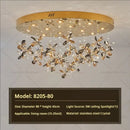 GobekUsa Crystal Chandelier 2024 | Postmodern Luxury Dining Room Bedroom Kitchen Island Light
