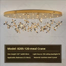 GobekUsa Crystal Chandelier 2024 | Postmodern Luxury Dining Room Bedroom Kitchen Island Light