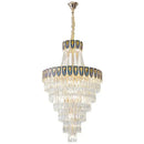 GobekUsa Crystal Chandelier Art Living Room Lighting for Duplex Buildings and High-End Restaurants