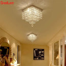 GobekUsa Crystal Chandelier Ceiling Lamp - Entrance Kitchen Chandeliers Fixtures Home Decor