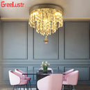 GobekUsa Crystal Chandelier Ceiling Lamp - Entrance Kitchen Chandeliers Fixtures Home Decor