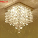 GobekUsa Crystal Chandelier Ceiling Lamp - Entrance Kitchen Chandeliers Fixtures Home Decor