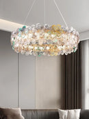 GobekUsa Crystal Chandelier Ceiling Light for Living Room Bedroom Restaurant Hotel and Villa