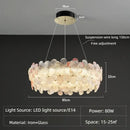 GobekUsa Crystal Chandelier Ceiling Light for Living Room Bedroom Restaurant Hotel and Villa