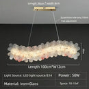 GobekUsa Crystal Chandelier Ceiling Light for Living Room Bedroom Restaurant Hotel and Villa