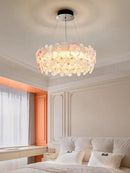GobekUsa Crystal Chandelier Ceiling Light for Living Room Bedroom Restaurant Hotel and Villa