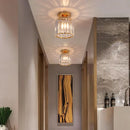 GobekUsa Crystal Chandelier Ceiling Light for Modern Living Room Decor