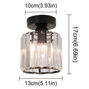 GobekUsa Crystal Chandelier Ceiling Light for Modern Living Room Decor