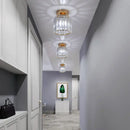 GobekUsa Crystal Chandelier Ceiling Light for Modern Living Room Decor