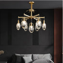 GobekUsa Crystal Chandelier Ceiling Light Modern Design for Living Room Dining Area