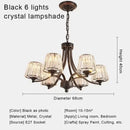 GobekUsa Crystal Chandelier Ceiling Lights for Modern Living Spaces