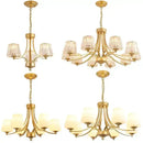 GobekUsa Crystal Chandelier Ceiling Lights for Modern Living Spaces