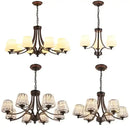 GobekUsa Crystal Chandelier Ceiling Lights for Modern Living Spaces
