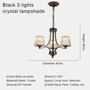GobekUsa Crystal Chandelier Ceiling Lights for Modern Living Spaces