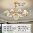 GobekUsa Crystal Chandelier Ceiling Pendant Light for Living, Dining, and Bedroom Home Lighting