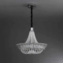 GobekUsa Crystal Chandelier Chrome/Gold for Elegant Lighting in Living Room, Restaurant, Bedroom