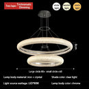 GobekUsa Crystal Chandelier Chrome Light LED Ceiling Lights for Modern Luxury Décor