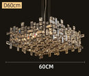 GobekUsa Crystal Chandelier: Designer Luxury Ceiling Lamp for Living Room, Bedroom, Dining Table