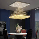 GobekUsa Crystal Chandelier | Dining Room Pendant Light | Indoor Ceiling Fixture