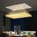 GobekUsa Crystal Chandelier | Dining Room Pendant Light | Indoor Ceiling Fixture