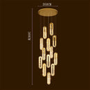 GobekUsa Crystal Chandelier Dining Room Pendant Lights Ceiling Lamps Luxe Indoor Lighting