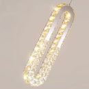 GobekUsa Crystal Chandelier Dining Room Pendant Lights Ceiling Lamps Luxe Indoor Lighting