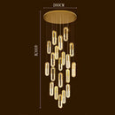 GobekUsa Crystal Chandelier Dining Room Pendant Lights Ceiling Lamps Luxe Indoor Lighting