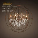 GobekUsa Crystal Chandelier E14 LED Lustre for Living Room Bedroom Kitchen Island