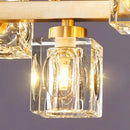 GobekUsa Crystal Chandelier: Elegant Ceiling Light for Living & Dining Room, Luxury Pendant Lamp
