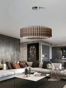 GobekUsa Crystal Chandelier: Elegant Dimmable LED Light Fixture for Living Room & Dining Décor