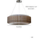 GobekUsa Crystal Chandelier: Elegant Dimmable LED Light Fixture for Living Room & Dining Décor