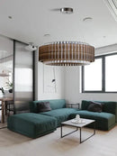 GobekUsa Crystal Chandelier: Elegant Dimmable LED Light Fixture for Living Room & Dining Décor
