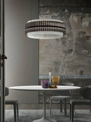 GobekUsa Crystal Chandelier: Elegant Dimmable LED Light Fixture for Living Room & Dining Décor
