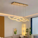 GobekUsa Crystal Chandelier, Elegant Dining Room & Living Room Pendant Light