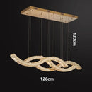 GobekUsa Crystal Chandelier, Elegant Dining Room & Living Room Pendant Light