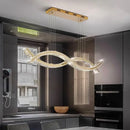 GobekUsa Crystal Chandelier, Elegant Dining Room & Living Room Pendant Light