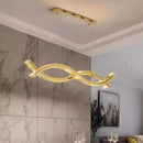 GobekUsa Crystal Chandelier, Elegant Dining Room & Living Room Pendant Light