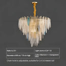 GobekUsa Crystal Chandelier: Elegant European Style for Living, Bedroom, Dining Room