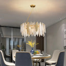 GobekUsa Crystal Chandelier: Elegant European Style for Living, Bedroom, Dining Room
