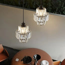 GobekUsa Crystal Chandelier: Elegant LED Ceiling Light for Living Room, Bedroom, and Aisle. Luxurious Modern Design.