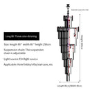 GobekUsa Crystal Chandelier: Elegant Light Fixture for Luxury Interiors