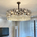 GobekUsa Crystal Chandelier: Elegant Lighting for Home, Living Room, Bedroom, Kitchen