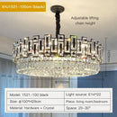GobekUsa Crystal Chandelier: Elegant Lighting for Home, Living Room, Bedroom, Kitchen
