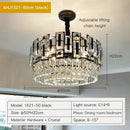 GobekUsa Crystal Chandelier: Elegant Lighting for Home, Living Room, Bedroom, Kitchen