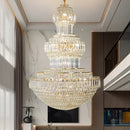 GobekUsa Crystal Chandelier: Elegant Lighting for Home, Villa, Hotel Lobby