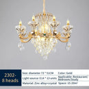GobekUsa Crystal Chandelier: Elegant Lighting for Living Room, Dining Room, Bedroom, and Hotel