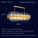 GobekUsa Crystal Chandelier: Elegant Luxury Pendant Lighting for Home, Restaurant & Hotel